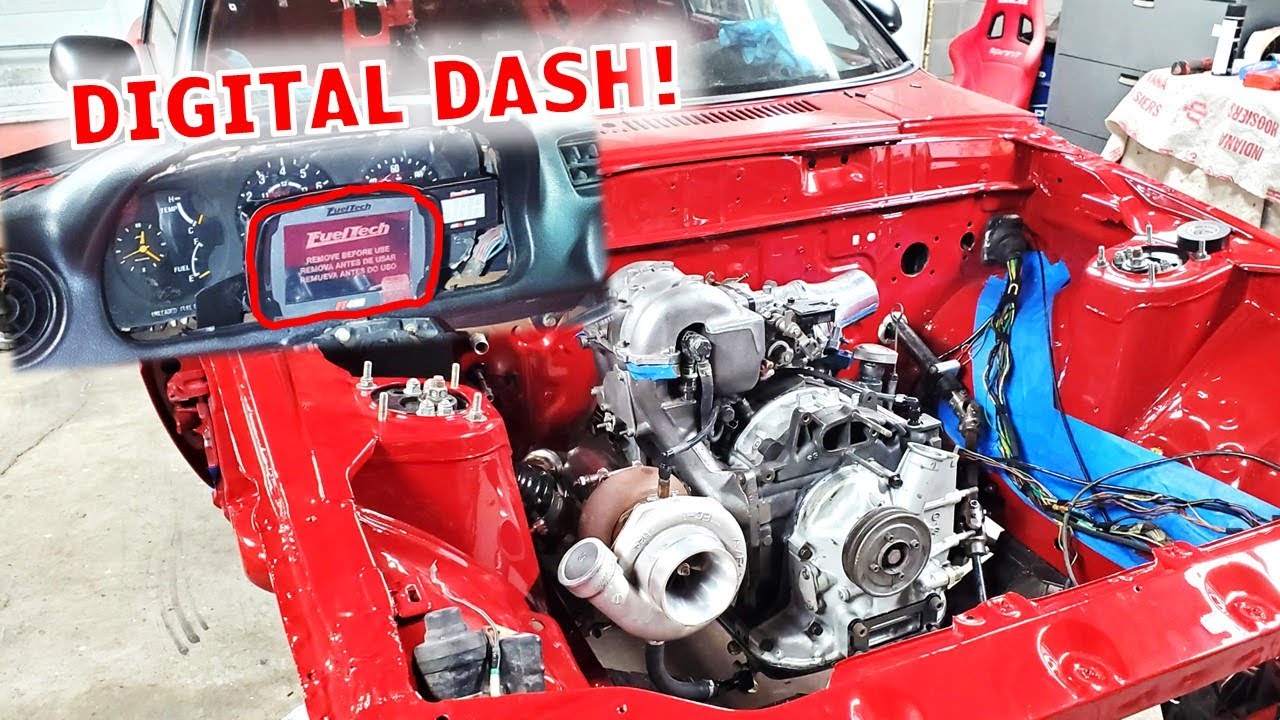 RADX7 13B Turbo Engine is Mounted + Ready For FuelTech FT450 ECU