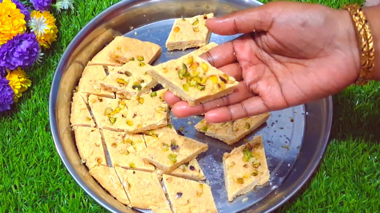 মাত্র ১কাপ সুজি দিয়ে ১কেজি সন্দেশ//সংরক্ষণ করা যাবে ১-২ মাসের মতো//সুজির কটকটি//Sujir Barfi Sondesh