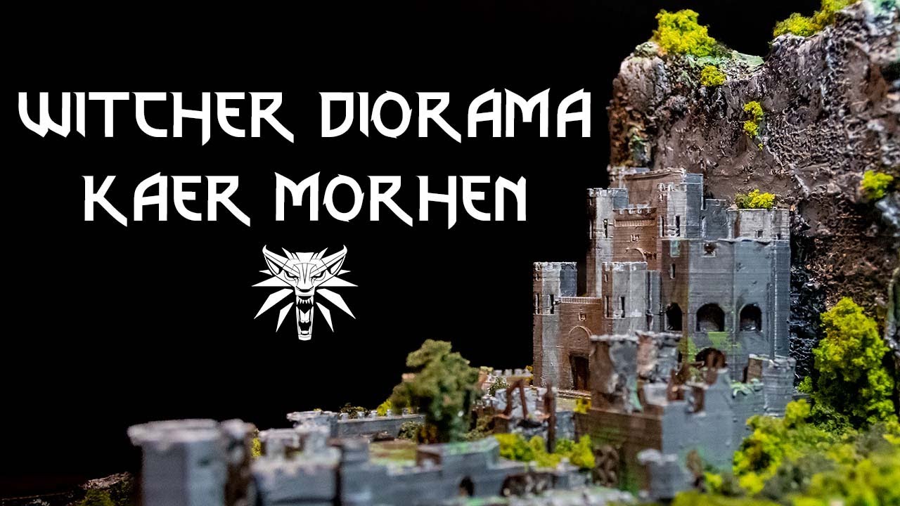 Kaer Morhen Diorama - The Witcher 3: Wild Hunt