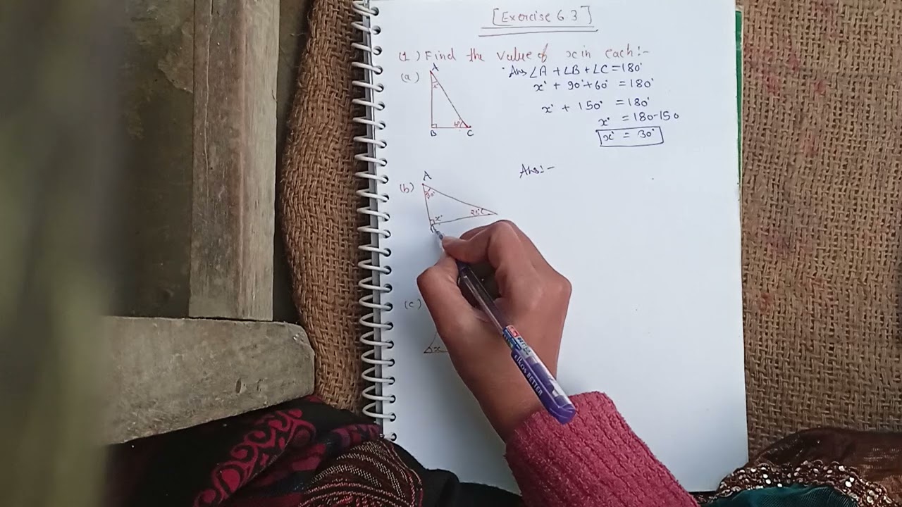 Class 7 maths exercise 6.7