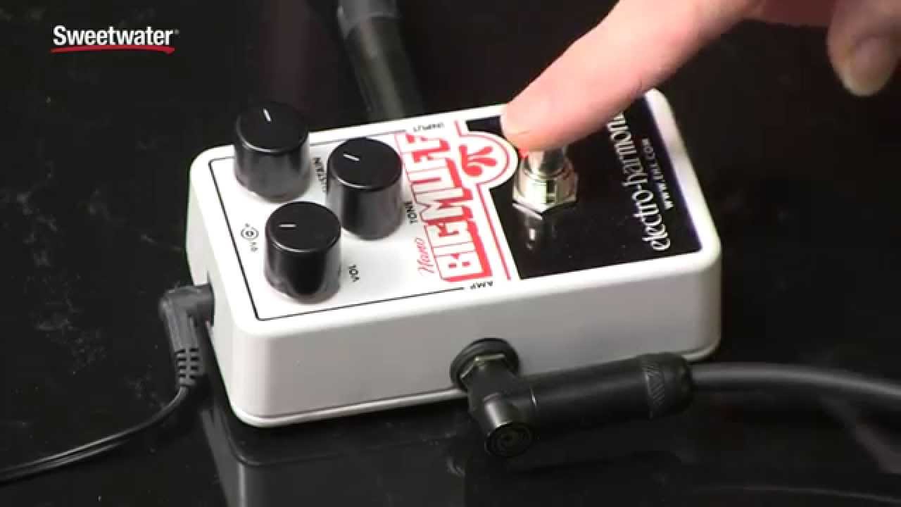 Electro-Harmonix Nano Big Muff Pi Fuzz Pedal Review by Sweetwater Sound