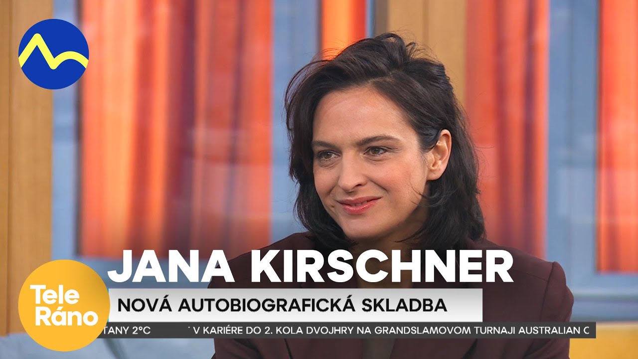 Jana Kirschner - nová autobiografická skladba | Teleráno