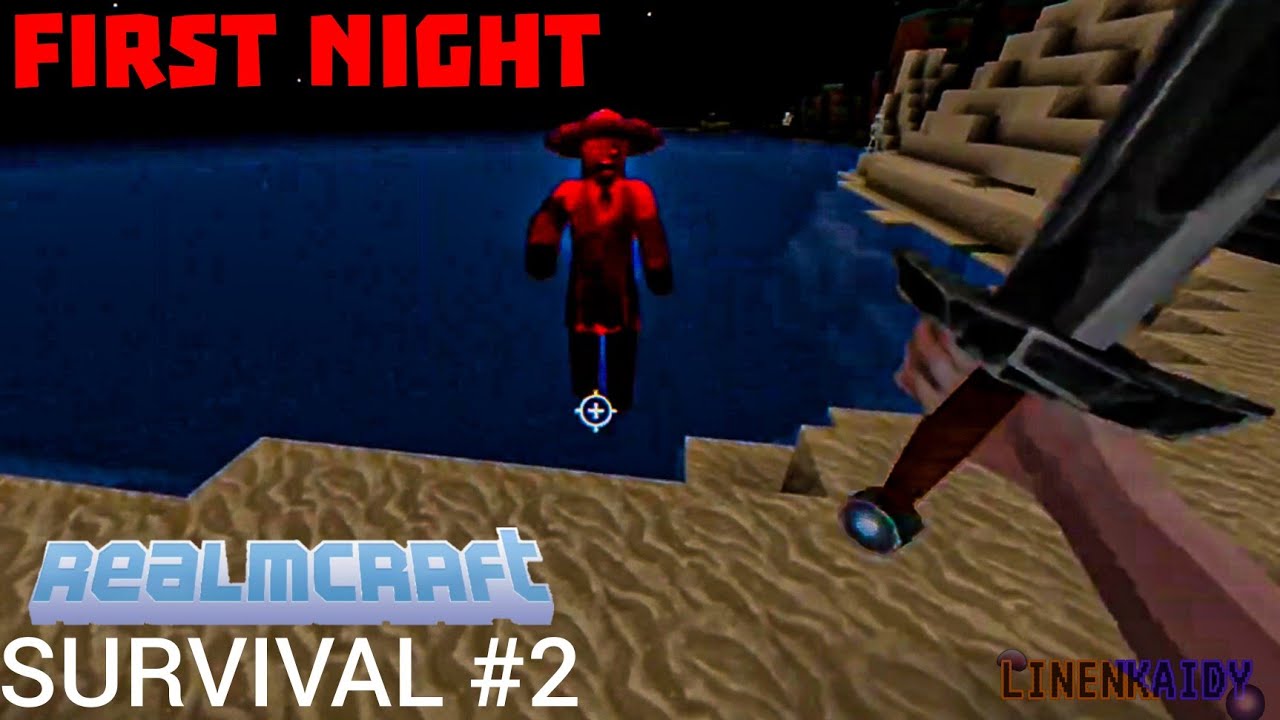 Our first night - Realmcraft Survival [5.2.0] #2