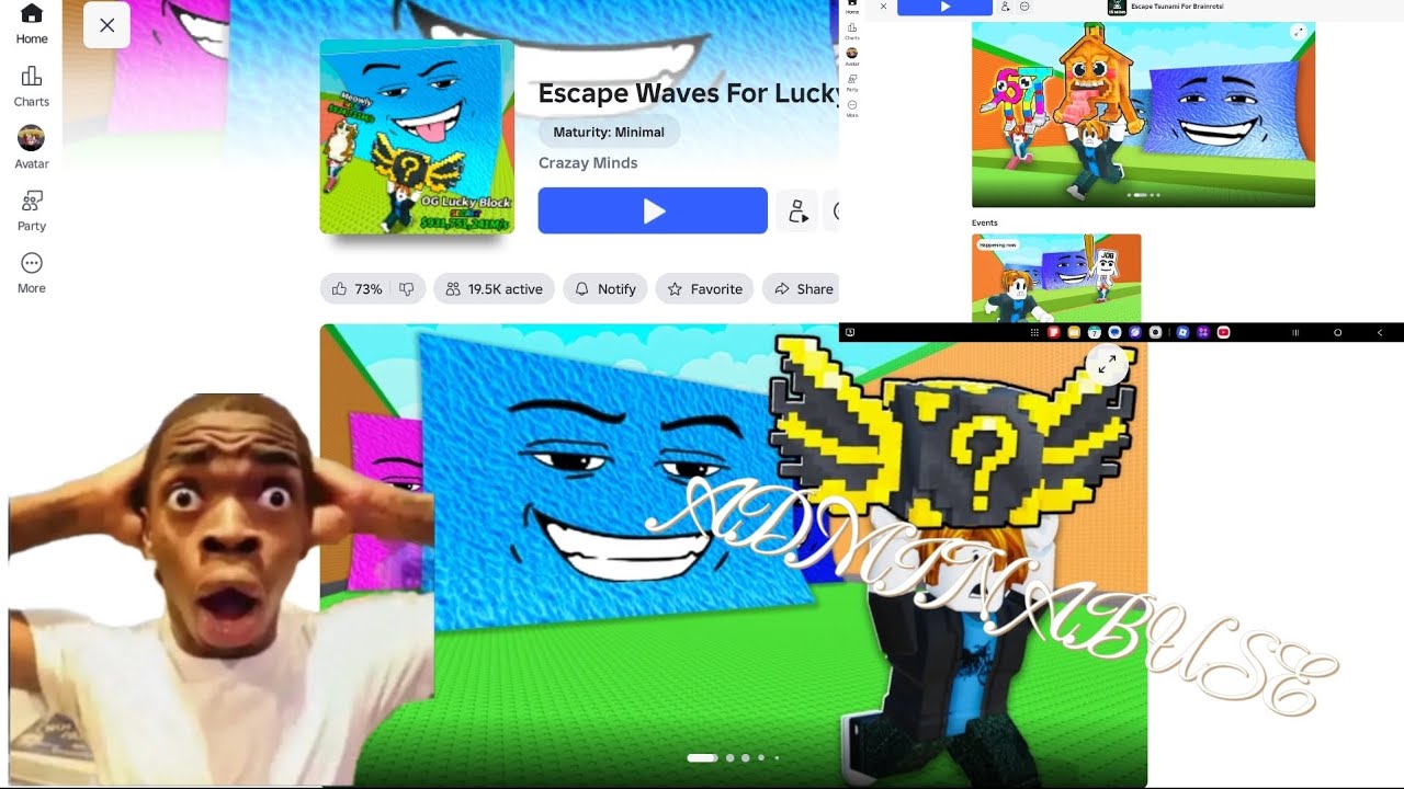 Vtamasob ganaxlebas megobartan ertad ❤️💙💣#roblox 