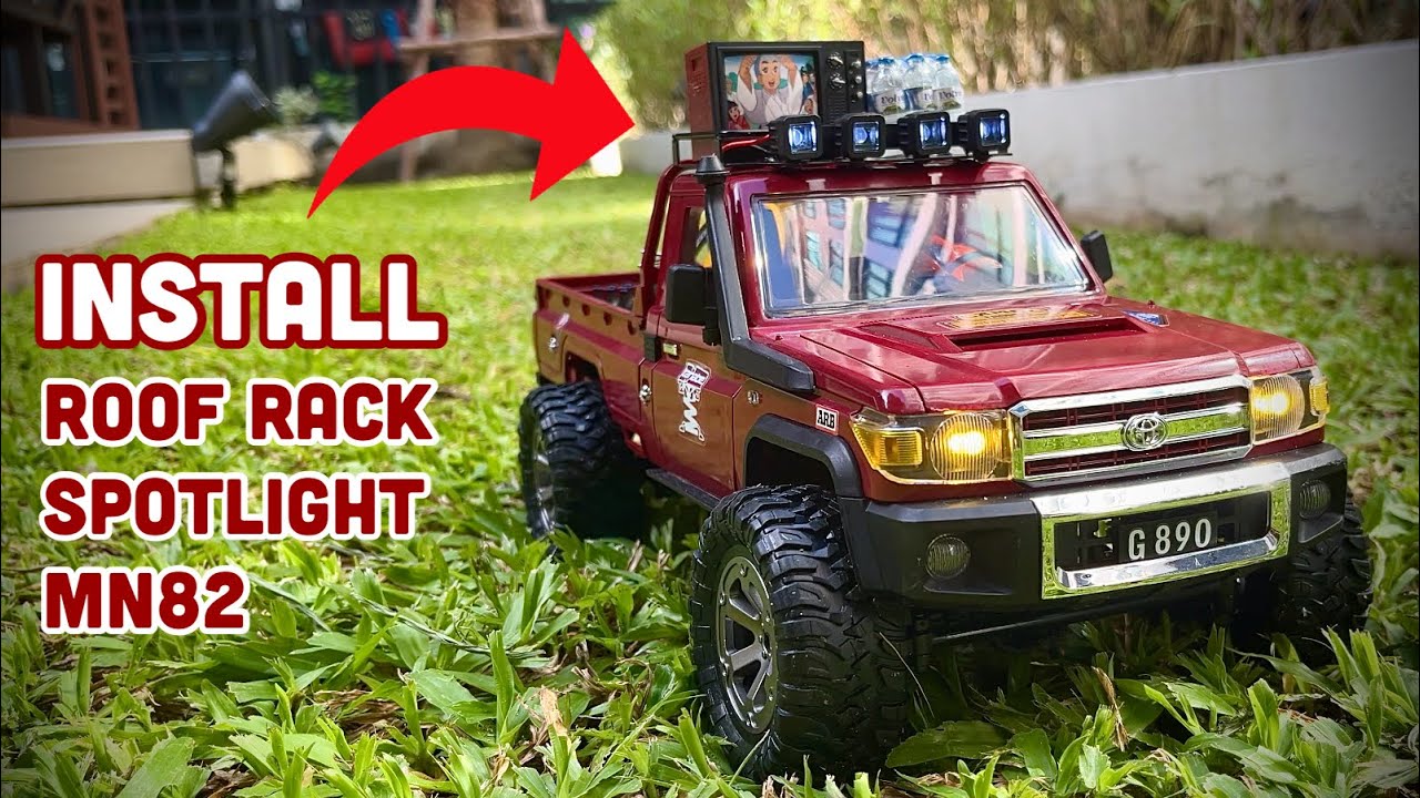 MN82 - Install Roof Rack and Spotlights