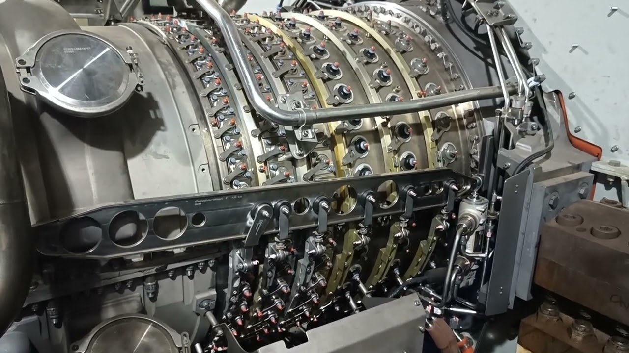 LM6000 Aero derivative gas turbine VSV calibration