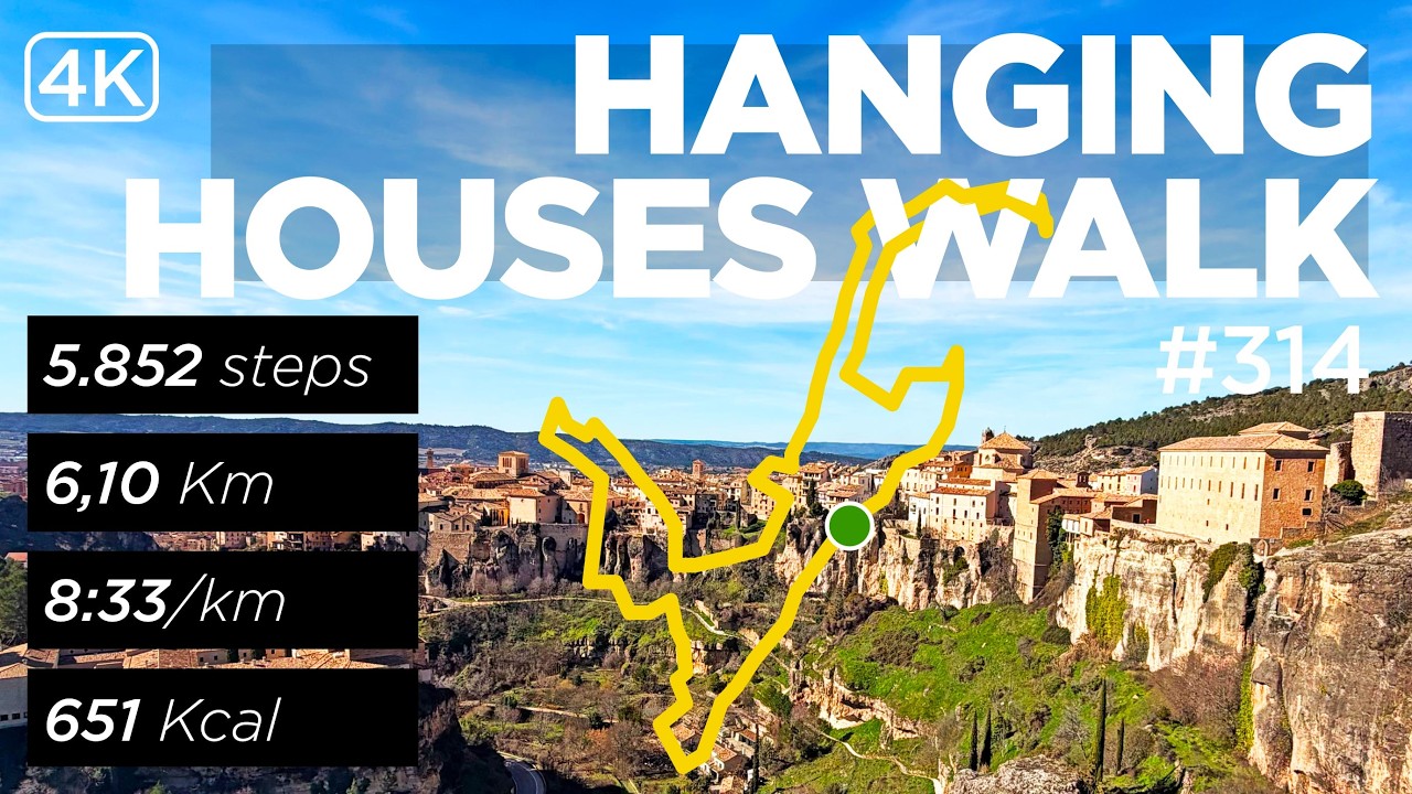 26 02 23 — Cuenca UNESCO World Heritage sunrise route | 6.10 km at 8:33/km