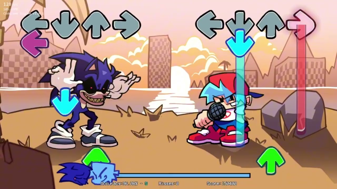 Friday Night Funkin' Vs SONIC EXE GENERIC (FNF/Mod/Hard/Sonic.exe)