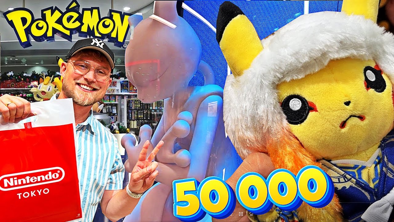 WYDAŁEM 50 000 JEN&Oacute;W w TOKIO (CENTRUM POKEMON)