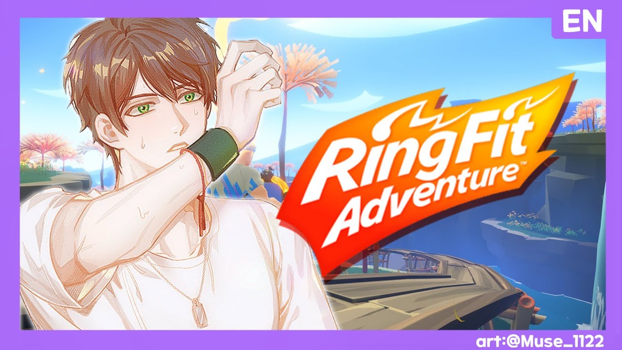 🔥【Ring Fit Adventure】 JUST TRAINING MYSELF (Super seiso stream with Uki violeta) 【EN】
