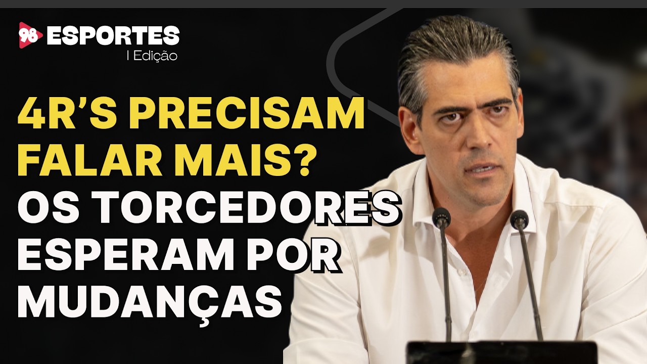 4R’s precisam falar mais? os torcedores esperam por mudanças