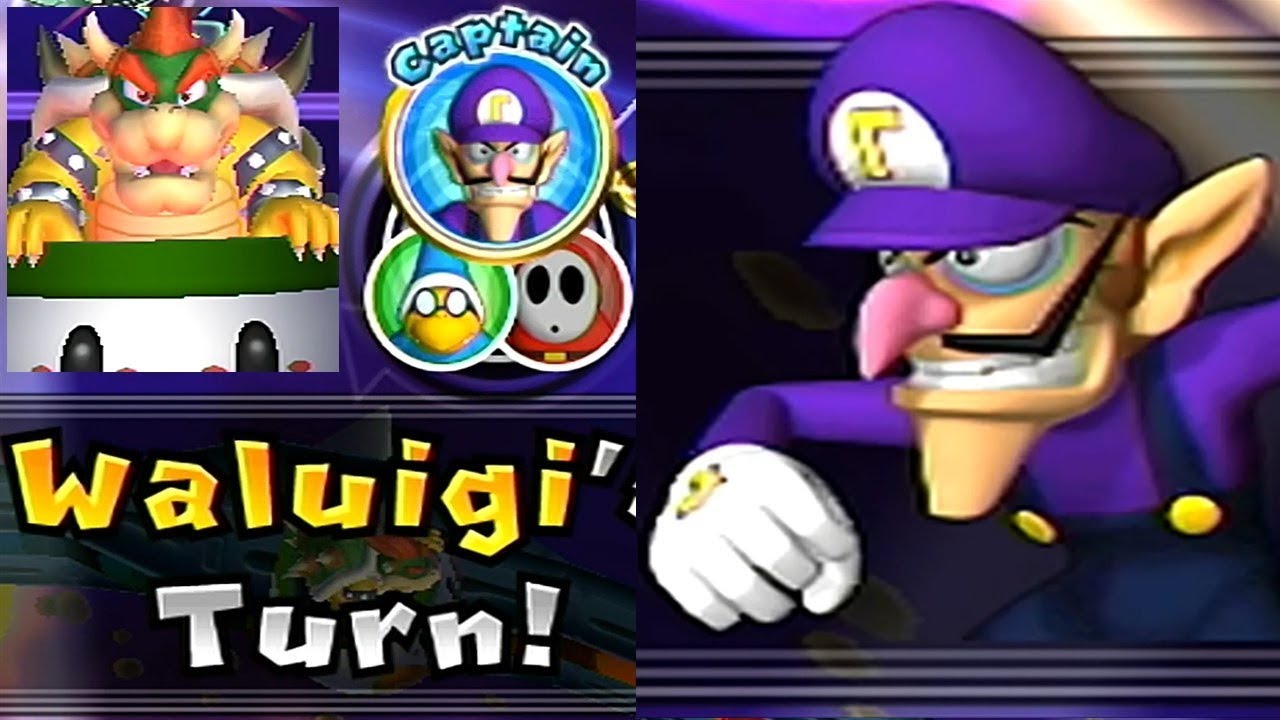 Mario Party 9◆Solo Mode #118 Waluigi◆Bowser Station