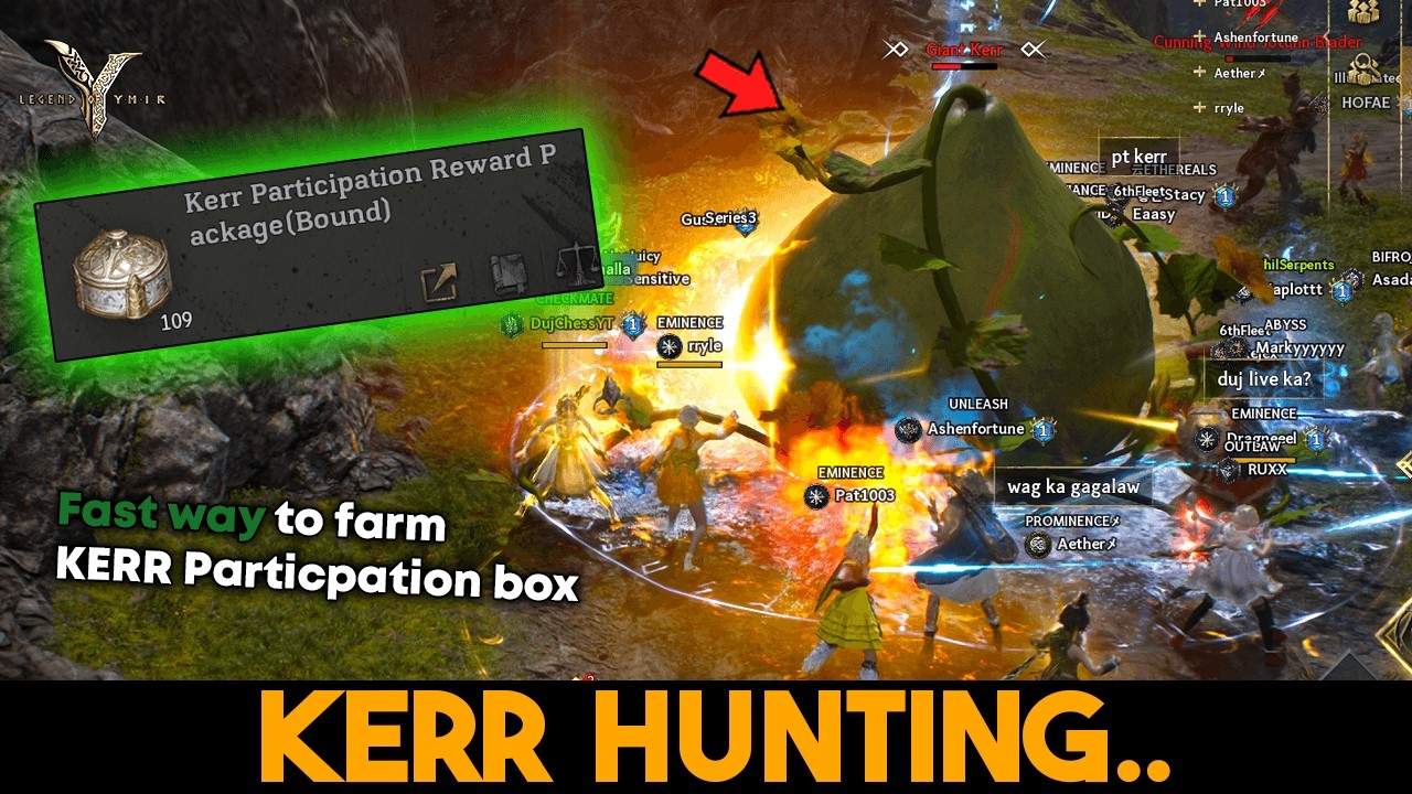 🔴farm 500 pcs KERR box🔴109/500🔴Legend of ymir