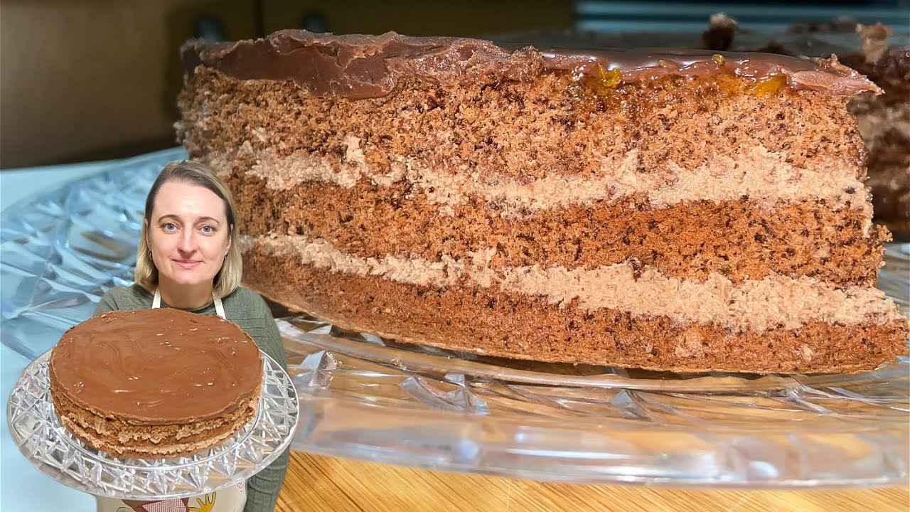 BOLO PRAGA! o bolo mais gostoso que comia na vida! IMPOSSÍVEL COMER SÓ 1 pedaço