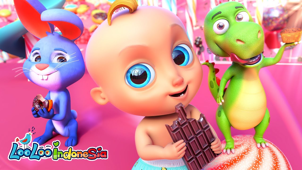 Aku Suka Coklat 🍫 | Lagu Anak-Anak Ceria & Fun – LooLoo Kids Indonesia ✨💕