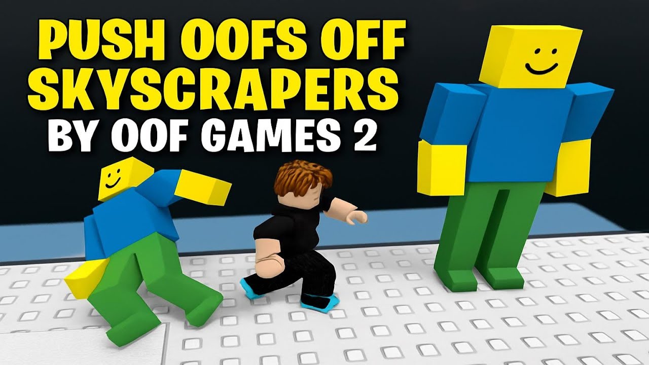 Скидываем Уфов с небоскребов | Roblox | Геймплей без комментариев