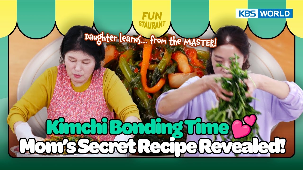 From Mother to Daughter 👩‍🍳💌 [Stars Top Recipe at Fun Staurant : EP.274-1 | KBS WORLD TV 250616