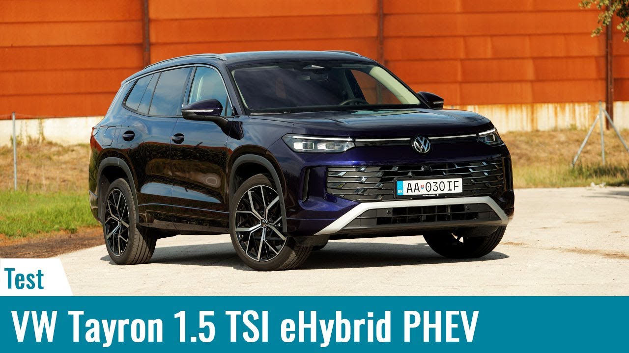 VW Tayron 1.5 TSI eHybrid PHEV 200 kW: Elektrifikovaný vrchol ponuky 