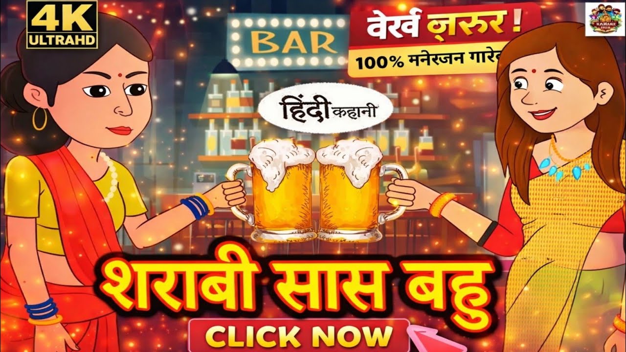शराबी सास बहु 🍻 | Saas Bahu Hindi Kahani | Hindi Moral Story | Hindi Kahani Hub