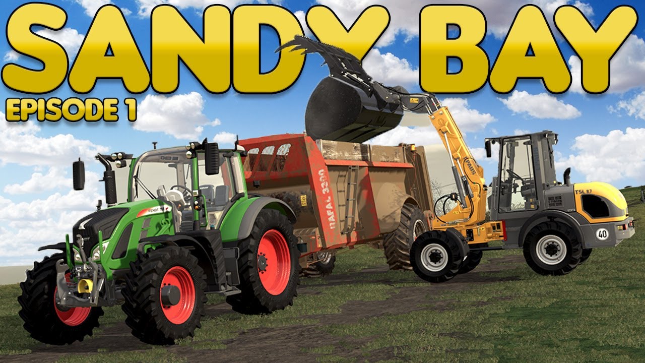 Sandy Bay 19 - Farming Simulator 19 -  Ep.1 (with Wheel Cam)