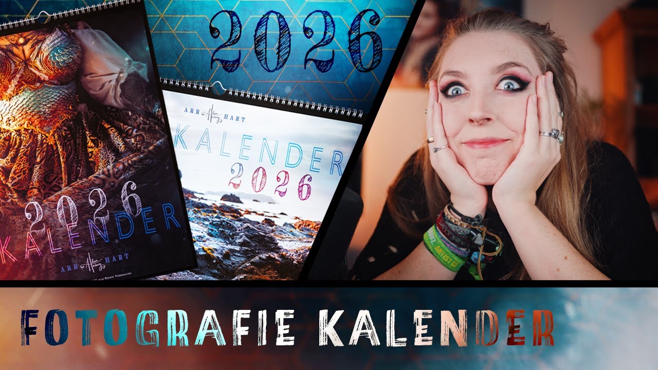 Trommelwirbel für die Fine Art Kalender 2026!