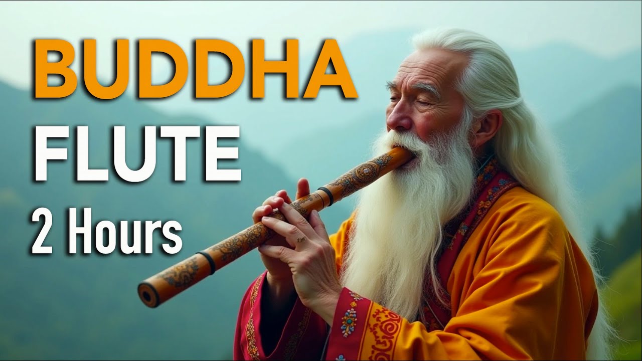 Buddha's Flute: Heart Chakra Opening Zen Meditation Deep Relaxation Sleep Healing Music