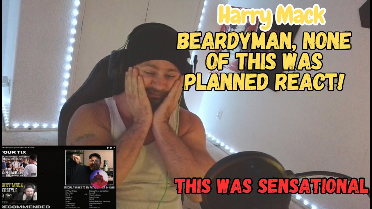Harry Mack- Beardyman-None Of This Was Planned React- It just keeps getting Better!!