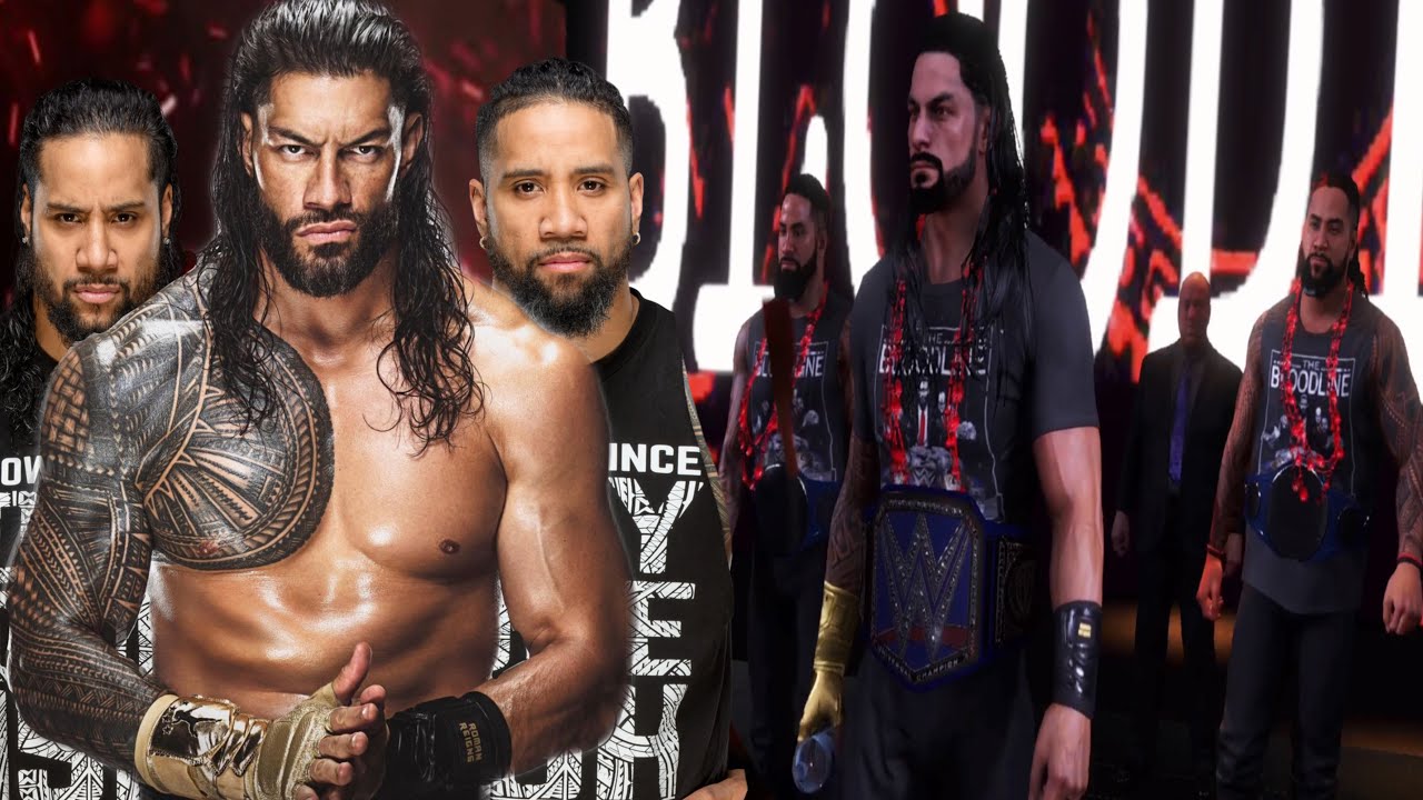 WWE2K20 THE BLOODLINE ENTRANCE & FORMULA