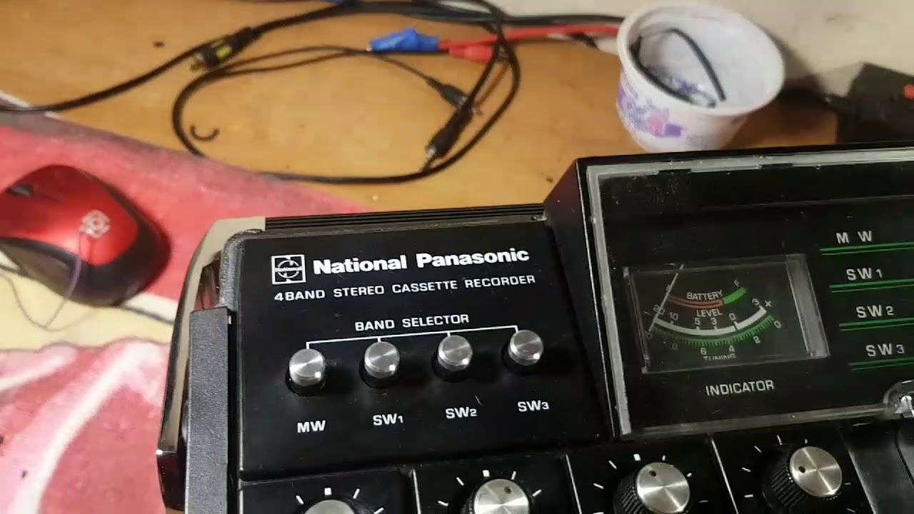 National panasonic RS-466  ремонт