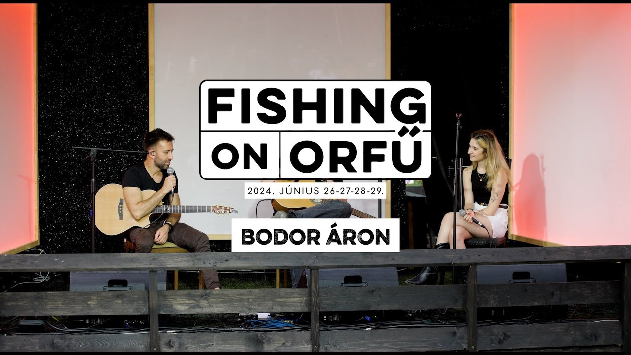 Bodor Áron: A csendesebb részem - Fishing on Orfű 2024 (Teljes koncert)