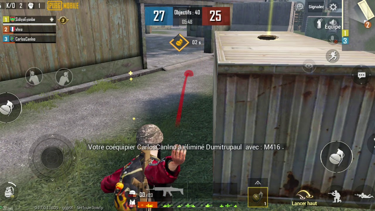 Défi 4 vs 4 gagner avec une poêle et 2 Grenade