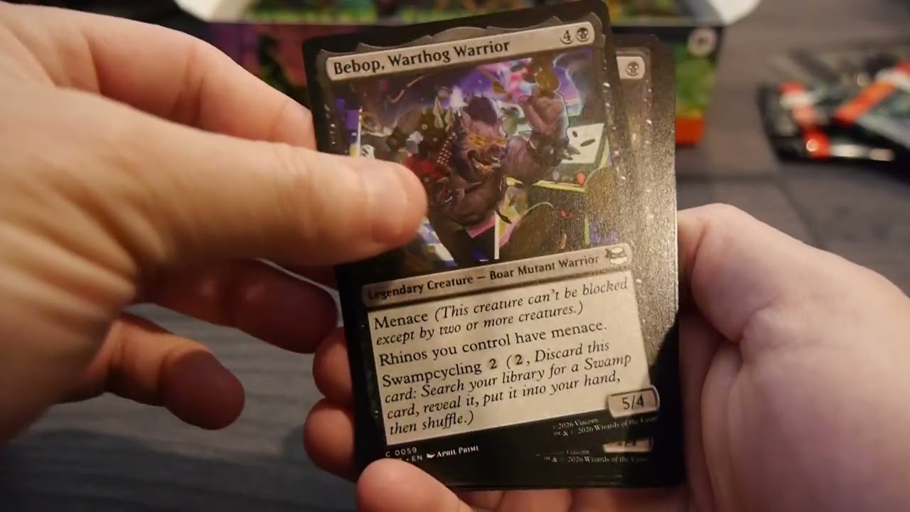 We crack open some Magic: The Gathering - Teenage Mutant Ninja Turtles Booster Packs!