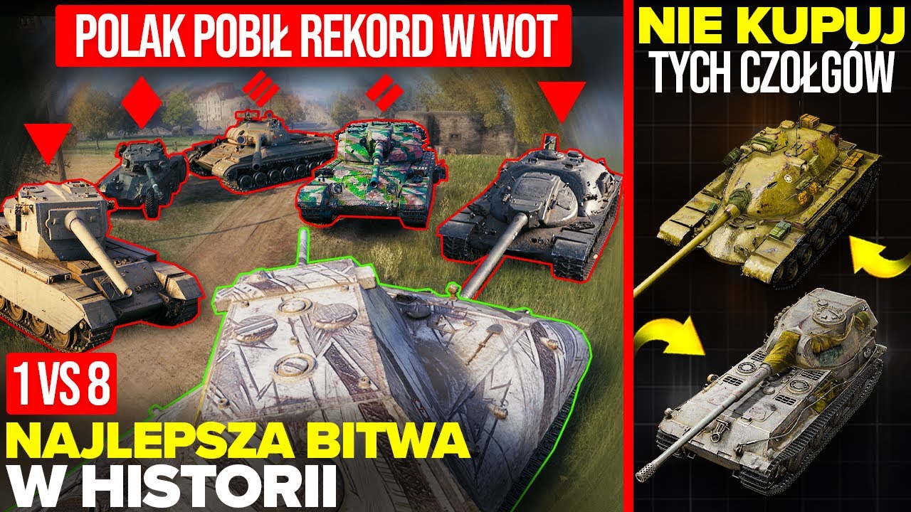 NAJLEPSZA BITWA w HISTORII?! NIE KUPUJ TYCH CZOŁGÓW!