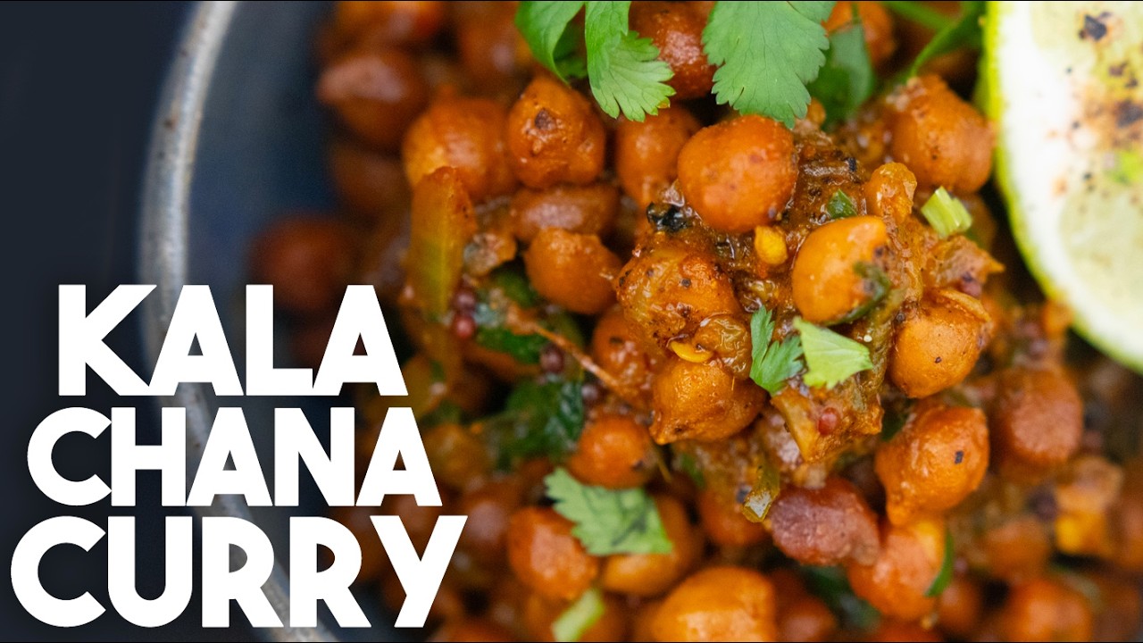 Kala Chana Curry | Kravings
