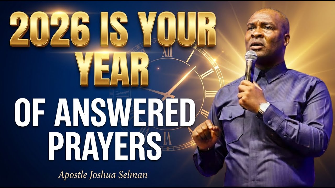 2026 IS YOUR YEAR OF ANSWERED PRAYERS | Apostle Joshua Selman