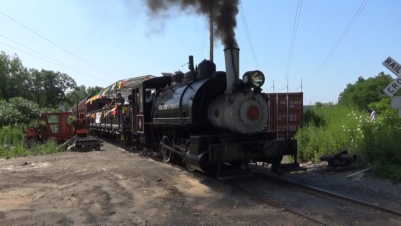 Steam to the Catskills 2019 - Viscose Company #6 on the Catskill Mountain Railroad 7/28/19