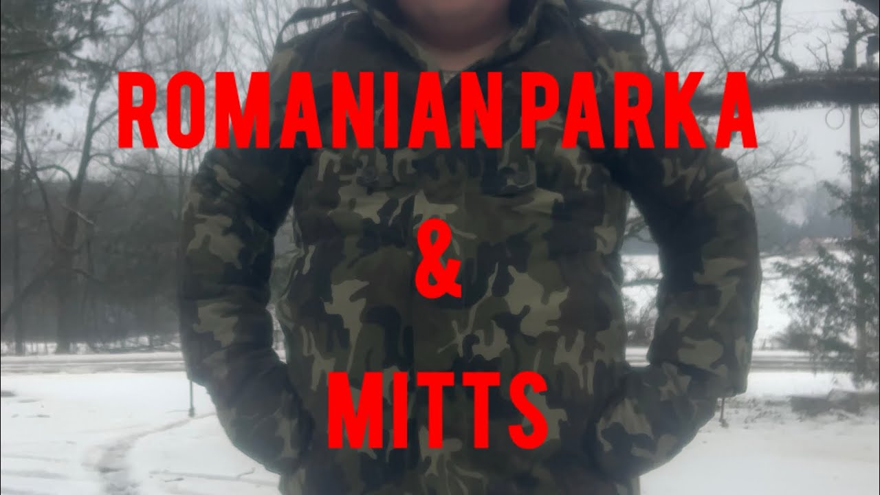 Romanian M90 Leaf Parka and Mitts