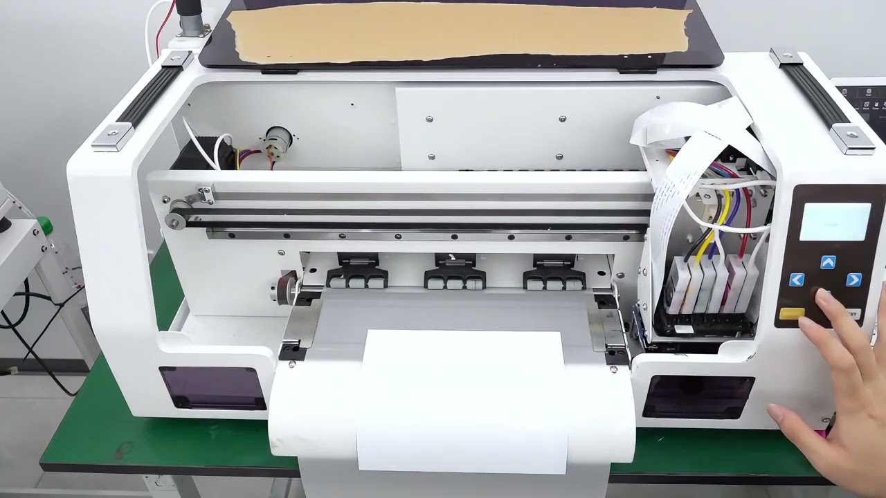 A3 Single Head DTF Printer – Vibrant Color Printing Demo