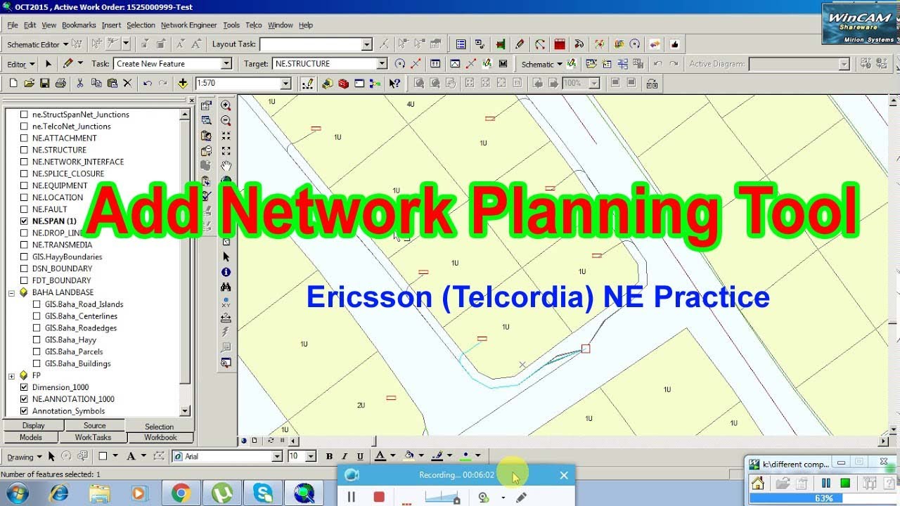 Ericsson (Telcordia) NE Practice I Add Network Planning Tool