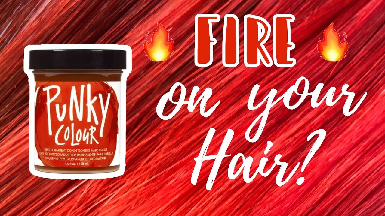 Punky Colour FIRE | Hair Level Swatches