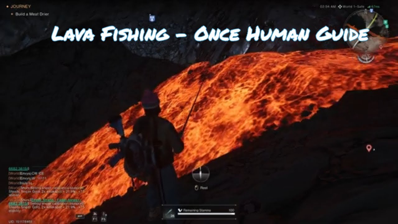 Lava Fishing Guide: Catch Rare Fish & Survive in Once Human 🌋🎣