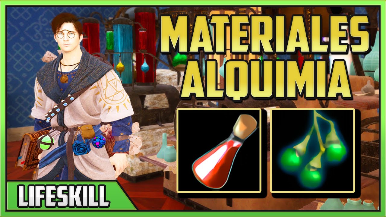Guia Definitiva de Materiales de Alquimia - Donde conseguir todo