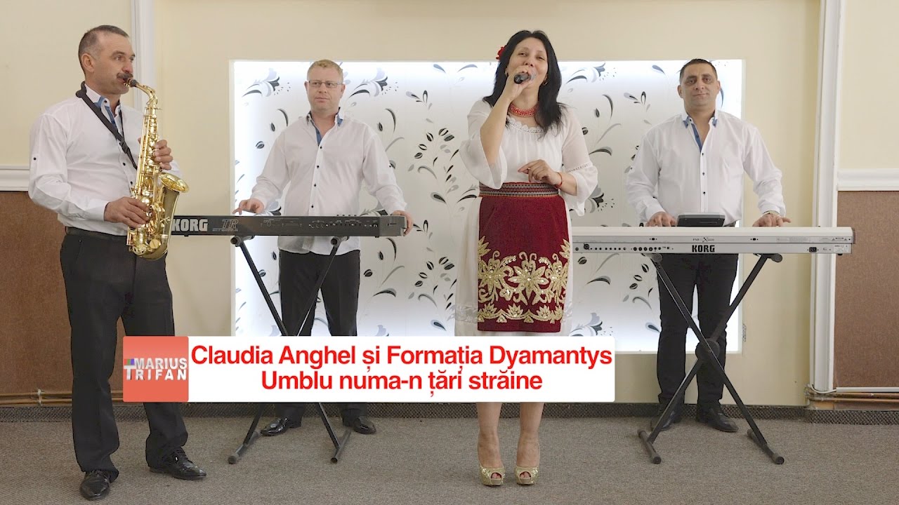 Claudia Anghel si Formatia Dyamantys - Umblu numa-n tari straine [COVER] LIVE 2017