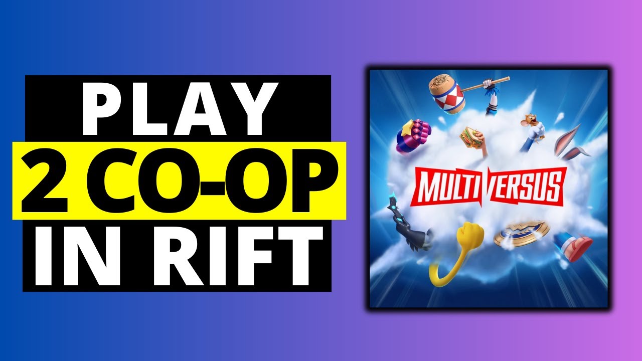 How To Play 2 Player CO-OP in Rift Mode Multiversus