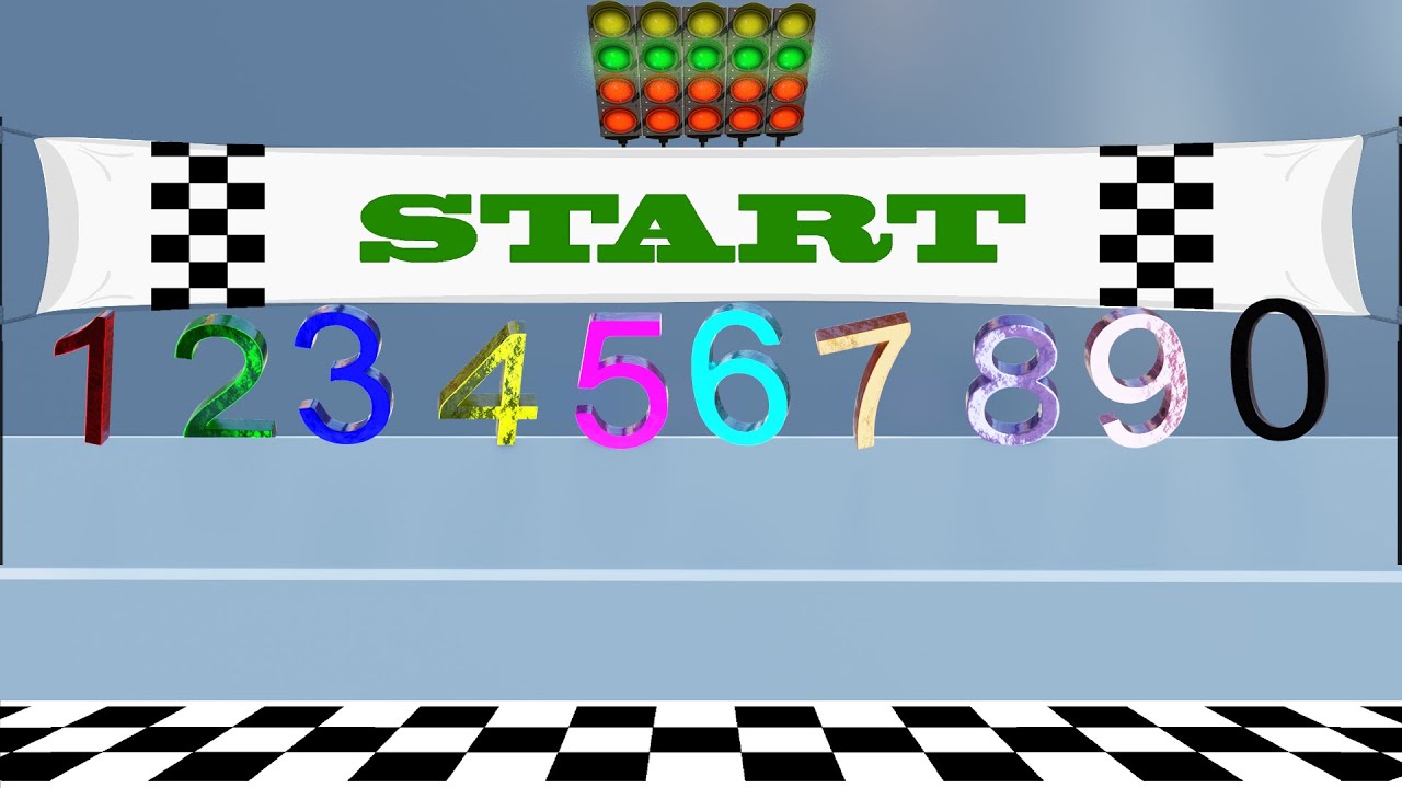 Jelly Number Racing: Fun Learning Games for Toddlers!