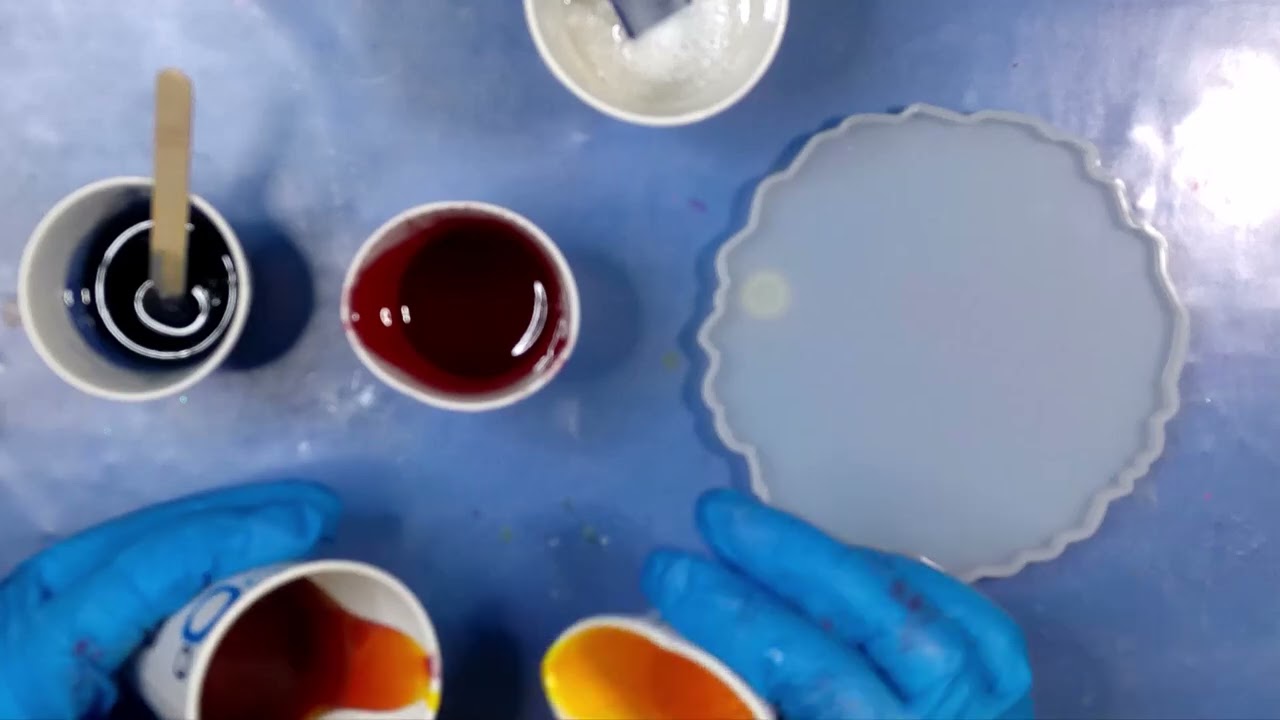 #8 Dirty Pour Crackle Coaster