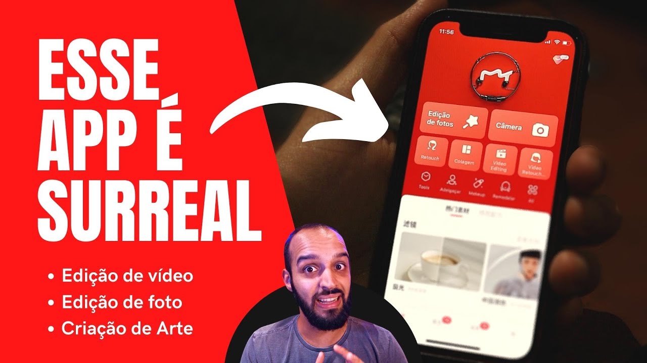 VOCÊ PRECISA TER ESSE APP - EDITOR DE VÍDEO E FOTO COM CELULAR
