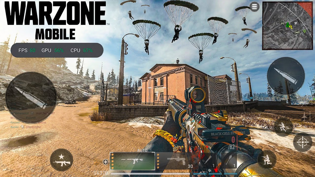 WARZONE MOBILE YOUTUBERS TOURNAMENT GAMEPLAY