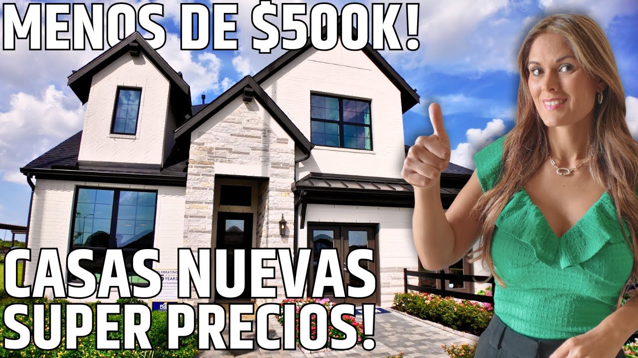 Increíbles Casas Nuevas en la Comunidad de Katy Court Cerca de Houston TX | Vivir en Katy TX