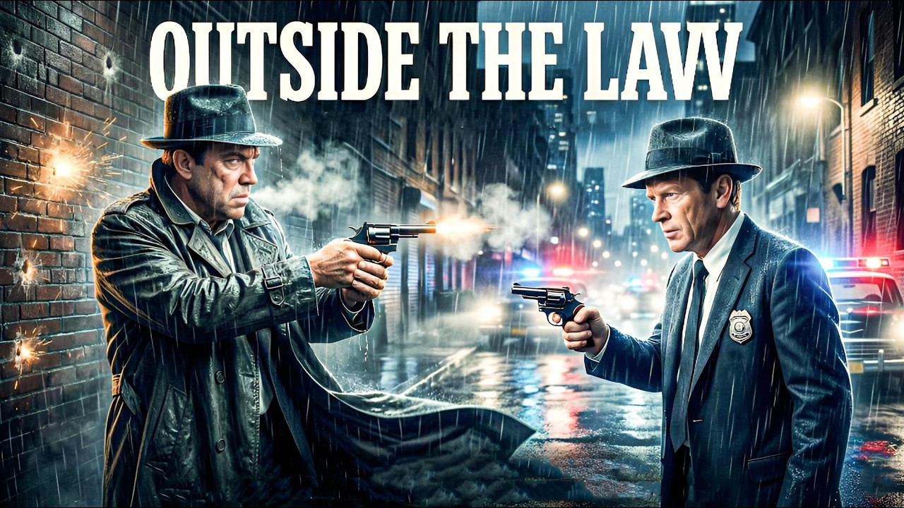 Ray Danton | Outside the Law | Watch the Full Crime Movie!